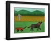 The Wagon-Stephen Huneck-Framed Giclee Print