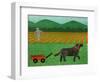 The Wagon-Stephen Huneck-Framed Giclee Print