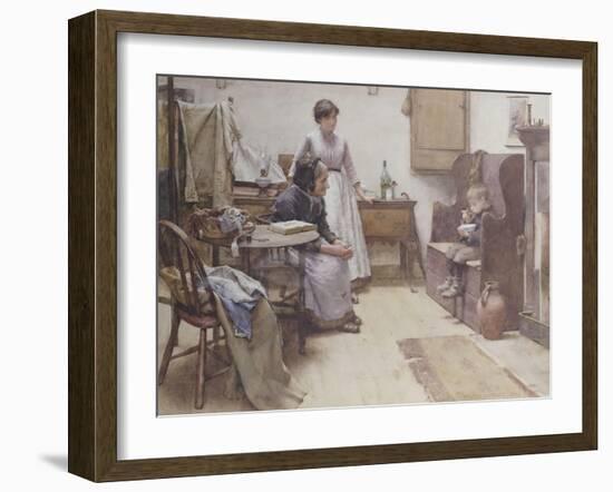 The Waif, 1889-Walter Langley-Framed Giclee Print