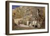 The Wailing Wall, Jerusalem, 1863-Carl Friedrich Heinrich Werner-Framed Giclee Print