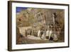 The Wailing Wall, Jerusalem-Carl Friedrich Heinrich Werner-Framed Giclee Print