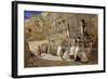 The Wailing Wall, Jerusalem-Carl Friedrich Heinrich Werner-Framed Giclee Print