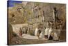The Wailing Wall, Jerusalem-Carl Friedrich Heinrich Werner-Stretched Canvas