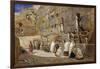 The Wailing Wall, Jerusalem-Carl Friedrich Heinrich Werner-Framed Giclee Print