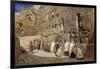 The Wailing Wall, Jerusalem-Carl Friedrich Heinrich Werner-Framed Giclee Print