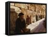The Wailing Wall, Jerusalem-Wassilij Ivanowitsch Nawasoff-Framed Stretched Canvas
