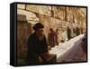 The Wailing Wall, Jerusalem-Wassilij Ivanowitsch Nawasoff-Framed Stretched Canvas