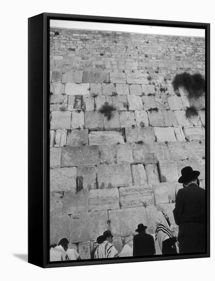 The Wailing Wall-null-Framed Stretched Canvas