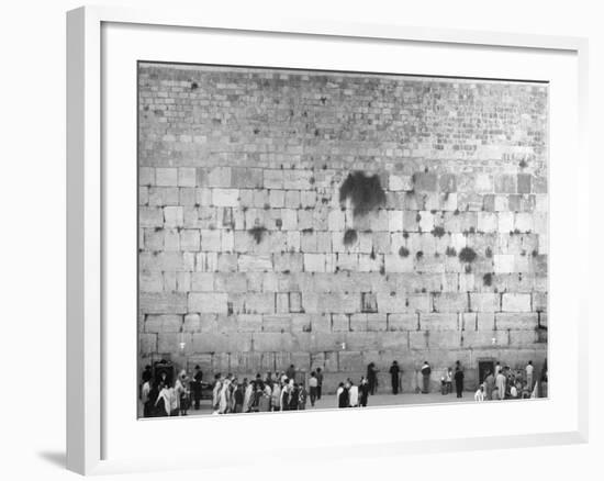 The Wailing Wall-null-Framed Photographic Print