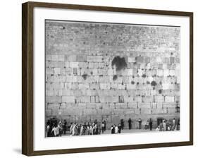 The Wailing Wall-null-Framed Photographic Print