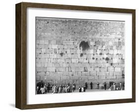 The Wailing Wall-null-Framed Photographic Print