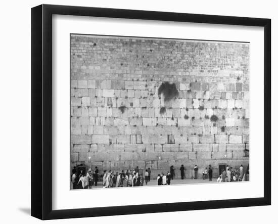 The Wailing Wall-null-Framed Photographic Print