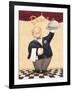 The Waiter-Diner-Daphne Brissonnet-Framed Art Print