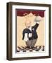 The Waiter-Diner-Daphne Brissonnet-Framed Art Print