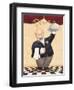 The Waiter-Diner-Daphne Brissonnet-Framed Art Print