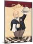 The Waiter-Diner-Daphne Brissonnet-Mounted Art Print