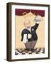 The Waiter-Diner-Daphne Brissonnet-Framed Art Print