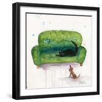 The Waiting Game-Wyanne-Framed Giclee Print