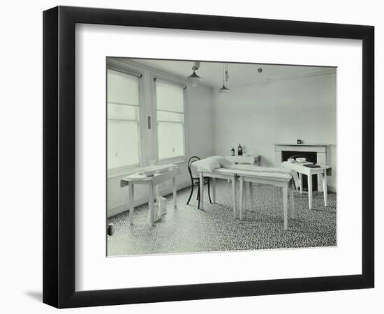 The Waiting Room, Norwood School Treatment Centre, London, 1911-null-Framed Photographic Print