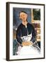 The Waitress, 1915-Amedeo Modigliani-Framed Giclee Print