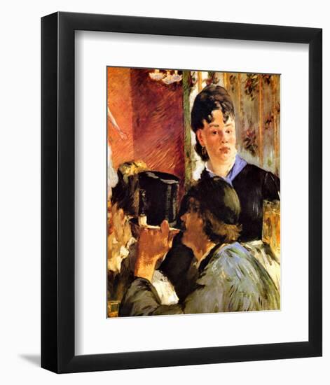 The Waitress-Edouard Manet-Framed Giclee Print