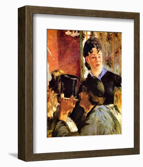 The Waitress-Edouard Manet-Framed Giclee Print