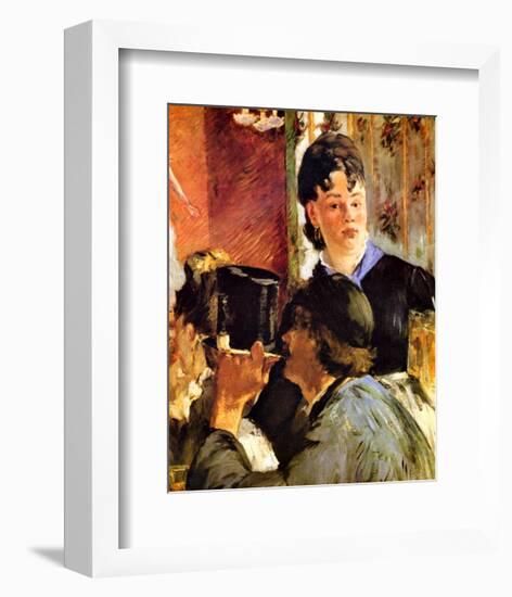 The Waitress-Edouard Manet-Framed Giclee Print