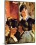 The Waitress-Edouard Manet-Mounted Giclee Print