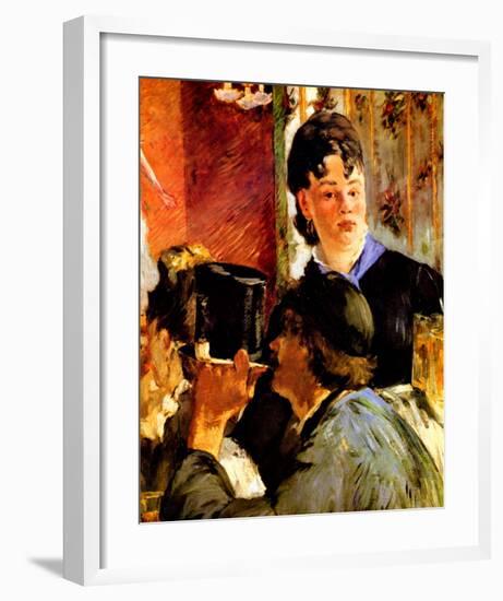 The Waitress-Edouard Manet-Framed Giclee Print