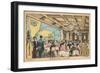 The Waldorf Astoria, Norse Grill, C1930S-null-Framed Giclee Print