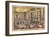 The Waldorf Astoria, Sert Room, Murals by Jose Maria Sert, C1930s-null-Framed Giclee Print