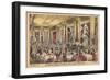 The Waldorf Astoria, Sert Room, Murals by Jose Maria Sert, C1930s-null-Framed Giclee Print