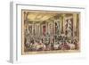 The Waldorf Astoria, Sert Room, Murals by Jose Maria Sert, C1930s-null-Framed Giclee Print