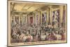 The Waldorf Astoria, Sert Room, Murals by Jose Maria Sert, C1930s-null-Mounted Giclee Print