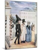 The Walk, 1837-Pavel Andreevich Fedotov-Mounted Giclee Print