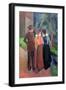 The Walk, 1914-Auguste Macke-Framed Giclee Print