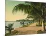 The Walk at Palm Beach, C.1898-null-Mounted Giclee Print