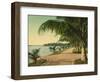 The Walk at Palm Beach, C.1898-null-Framed Premium Giclee Print