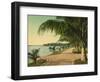 The Walk at Palm Beach, C.1898-null-Framed Premium Giclee Print