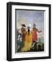 The Walk, c.1791-Giandomenico Tiepolo-Framed Giclee Print