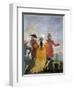 The Walk, c.1791-Giandomenico Tiepolo-Framed Giclee Print