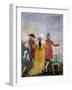 The Walk, c.1791-Giandomenico Tiepolo-Framed Giclee Print