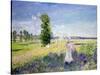 The Walk, circa 1872-75-Claude Monet-Stretched Canvas