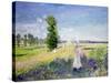 The Walk, circa 1872-75-Claude Monet-Stretched Canvas