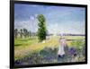 The Walk, circa 1872-75-Claude Monet-Framed Giclee Print