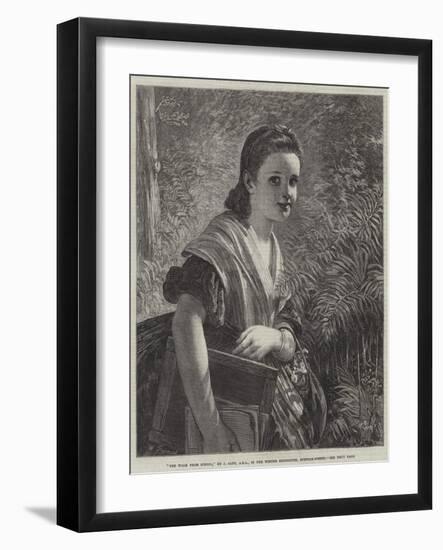 The Walk from School-James Sant-Framed Giclee Print