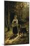 The Walk in the Forest, 1883-Hubert Salentin-Mounted Giclee Print