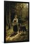 The Walk in the Forest, 1883-Hubert Salentin-Framed Giclee Print