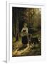 The Walk in the Forest, 1883-Hubert Salentin-Framed Giclee Print