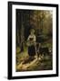 The Walk in the Forest, 1883-Hubert Salentin-Framed Giclee Print